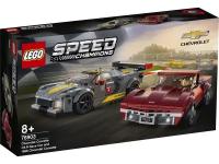 Конструктор LEGO Speed Champions 76903 Chevrolet Corvette C8.R Race Car and 1968 Chevrolet Corvette, 512 дет