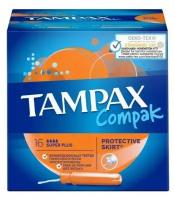 Тампоны TAMPAX Compak Super Plus, 16 шт