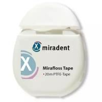 Нить Miradent Mirafloss Tape вощеная, 20 м