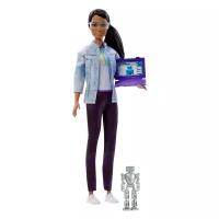 Кукла Barbie Инженер-робототехник Брюнетка, 32 см, FRM11