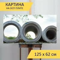 Картина на ОСП 125х62 см. 