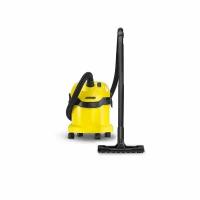 Хозяйственный пылесос KARCHER WD 2 Plus V-12/4/18, 1000 Вт, черный/желтый