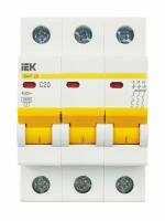 Автоматический выключатель IEK ВА 47-29 (C) 4,5kA 20 А