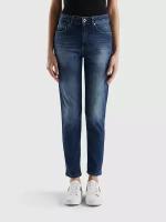 Джинсы укороченные Slim Fit United Colors of Benetton для женщин 23A-4ORHDE00H-901-27