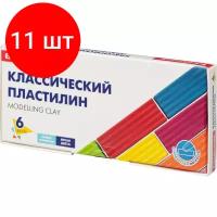 Пластилин ErichKrause Классический Basic 6 цветов/96 г (50557)