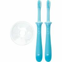 Набор зубных щеток Training Toothbrush Set Step 4 2 шт. 18+ мес. Голубой