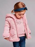 Куртка Mayoral для девочек, размер 92, розовый