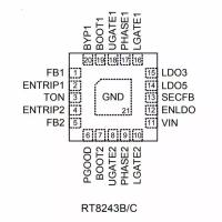 Микросхема RT8243BZQW 7A