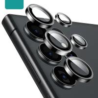 Защитное стекло( линзы) на камеру смартфона Samsung (самсунг) S24 Ultra( 5шт)/черный