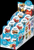 Шоколадное яйцо Kids Box Tobot десерт с подарком, 20 г, коробка, 16 шт. в уп