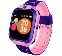 Детские смарт часы Happine GSM звонки, фото, кнопка SOS / pink