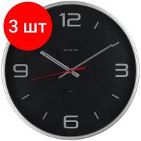 Часы настенные кварцевые Тройка 77777751