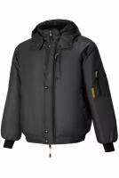 Куртка драйвер утепленная ткань Оксфорд черная 48-50/170-176
