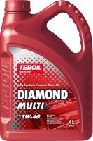 Моторное масло TEBOIL DIAMOND MULTI 5W-40 4 л (Россия, Торжок)