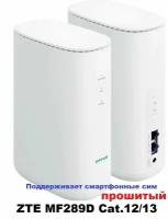 600мбит/с WIFI роутер модем двухдиапазонный ZTE MF289D Cat.12-13 3G 4G LTE с сим слотом интернет станция RJ11 2.4 5 Ггц