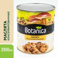 Грибы маслята консервированные, Botanica, 3100 мл