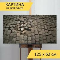 Картина на ОСП 125х62 см. 