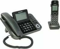 Радиотелефон DECT Panasonic KX-TGF320RUM Black