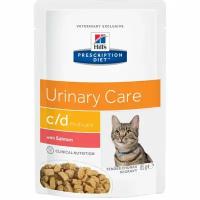 Hill's Prescription Diet c/d Multicare Urinary Care пауч для кошек при МКБ Лосось