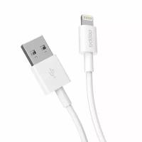 Дата-кабель USB - Lightning, 1.2м, белый, Deppa 72114