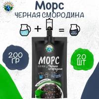 Морс Черная смородина, основа, 10 шт. по 200 г