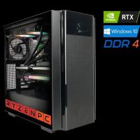 Настольный компьютер RyzenPC GAME 83507196 (AMD Ryzen 7 5800X3D 3.4 ГГц, AMD X570, 16 DDR4, SSD: 2000, NVIDIA GeForce RTX 4060 8 Гб, WI-FI, Без привода, 650 Вт, Deepcool CH510 Mesh Digital, Windows 10 Pro)