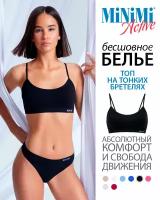 Топ бра женский Minimi Active MA121 Nero 44/46 (S/M)