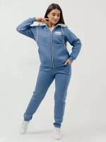 Спортивный костюм С Иголочки, размер 48, голубой