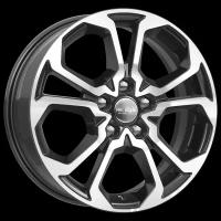 Диск колесный K&K KC892 6,5x17/5x114,3 D66,1 ET50 Алмаз черный