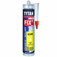 Клей-герметик TYTAN Fix2 Clear, 290 мл арт. 73914
