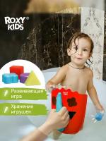 Набор для ванной ROXY-KIDS для ванной 22х19х14 см (RTH-001), красный