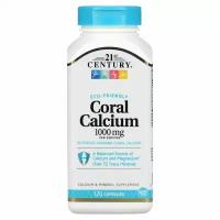 Коралловый кальций 21st Century Coral Calcium 120 капс