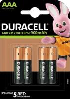 Аккумулятор Duracell AAA 900mAh preCHARGED BL4, 4шт