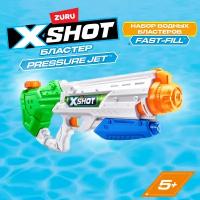Бластер водный ZURU X-SHOT WATER Warfare Pressure Jet, Водное сражение, игрушки для мальчиков, 56100