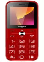 Телефон teXet TM-B228, 2 SIM, красный