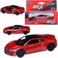 Машинка Welly 1:38 HONDA NSX красная 43725W/красная