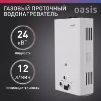 Проточный газовый водонагреватель Oasis OR-24W