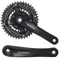 Система шатунов велосипедная SHIMANO TY501, 175мм, для 2x7/8ск, с болтами крепежа, EFCTY5012E60CLB