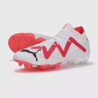 Бутсы Puma Future Ultimate FG/AG 10735501, р-р 45RUS (11 UK), Белый