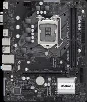 Материнская плата ASRock CML-HDV/M.2 TPM R2.0, Intel, LGA1200, H310, DDR4, VGA, DVI, HDMI, Micro-ATX