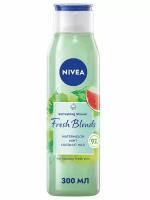 Гель для душа Nivea Fresh Blends Watermelon Mint Coconut Milk, 300 мл