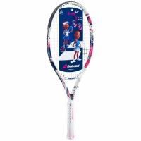 Ракетка для большого тенниса детская BABOLAT B`FLY 23 Gr000, 140486, для 7-9лет, алюминий, со струнами