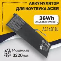 Аккумуляторная батарея OEM для ноутбука Acer Chromebook 13 CB5-311 (AC14B18J) 11.4V 3220mAh 36Wh