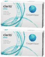 Контактные линзы CooperVision Clariti Elite, 6 шт