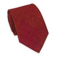 Бордовый шелковый галстук ClubSeta 0035