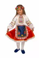 Костюм детский национальный Украинская девочка (122)