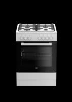 Кобинированная плита Beko FSM62120DW, 60 см, белый