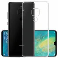 Силиконовая накладка 0.6 мм для Huawei Mate 20 Lite прозрачный