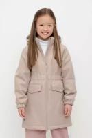 Пальто с утеплителем для девочки, Crockid ВК 32152/3 УЗГ р 128-134/68/63