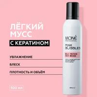 MONE PROFESSIONAL Milk Protein Hair Mousse Легкий мусс для кондиционирования и моделирования волос, 300 мл